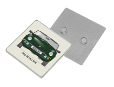 MG RV8 1993-95 (UK version) Square Fridge Magnet